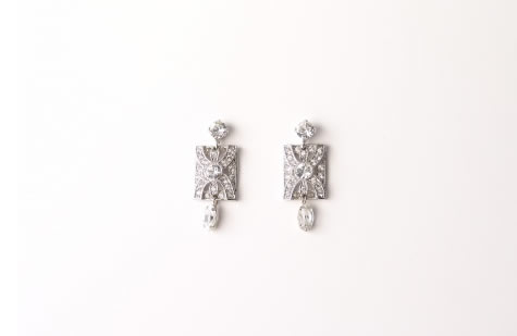 Audrey Earrings - Bridal / Evening Wear - Couture Jewellery Collection from the Wedding Accessory Boutique