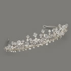 European Tiaras - Tiara 7105 Silver plated - Jewellery from the Wedding Accessory Boutique