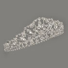European Tiaras - Tiara 7107 Silver plated - Jewellery from the Wedding Accessory Boutique
