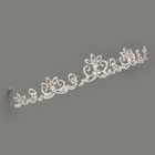 European Tiaras - Tiara 7111 Silver plated - Jewellery from the Wedding Accessory Boutique