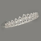 European Tiaras - Tiara 7113 Silver plated - Jewellery from the Wedding Accessory Boutique