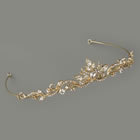 European Tiaras - Tiara 7689 Gold plated - Jewellery from the Wedding Accessory Boutique