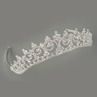 European Tiaras - Tiara 7690 Silver plated - Jewellery from the Wedding Accessory Boutique