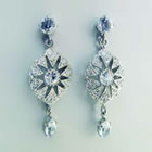 Charleston II Earrings - Couture Jewellery Collection from the Wedding Accessory Boutique