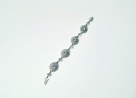 Charleston Bracelet - Bridal / Evening Wear - Couture Jewellery Collection from the Wedding Accessory Boutique