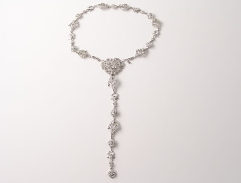 Hayworth Necklace - Bridal / Evening Wear - Couture Jewellery Collection from the Wedding Accessory Boutique