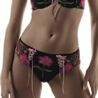 Diablo Thong - Beautiful lingerie for the Bride on her Wedding day and to look stunning on her honeymoon -  code:- Lancashire