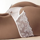 Honeymoons Lingerie - Silver Thong -Beautiful lingerie for the Bride on her Wedding day and to look stunning on her honeymoon -  code:- Cornwall