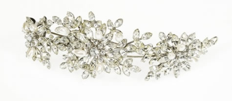Jasmine Pearl Band - Bridal / Evening Wear - Couture Jewellery Collection from the Wedding Accessory Boutique