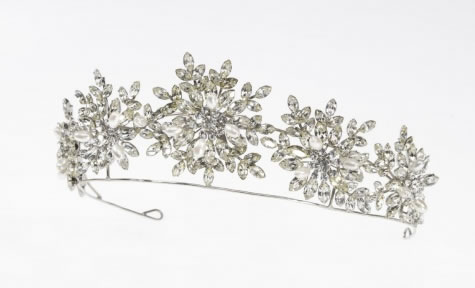Pearl Tiara - Bridal / Evening Wear - Couture Jewellery Collection from the Wedding Accessory Boutique