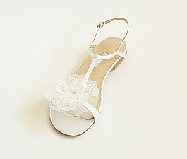 Mauritius - Flat Heel Wedding & Evening Shoes