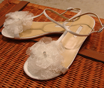 Mauritius - Beautiful Flat Heel Wedding Shoes & Evening Shoes by Augusta Jones - from Wedding Accessories Boutique Surrey