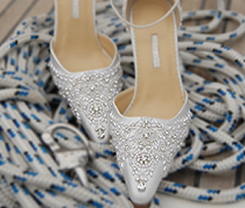Reflections - Beautiful Wedding Shoes & Evening Shoes by Augusta Jones - from Wedding Accessories Boutique Surrey