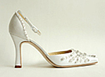 Reflections Shoes side view - Beautiful Wedding Shoes & Evening Shoes by Augusta Jones - from Wedding Accessories Boutique online shop for Kent
