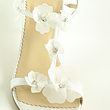 Summer Shoes - front detail - Beautiful Wedding Shoes & Evening Shoes by Augusta Jones - from Wedding Accessories Boutique serving London & all UK