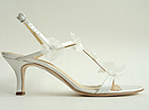 Summer Shoes side view - Beautiful Wedding Shoes & Evening Shoes by Augusta Jones - from Wedding Accessories Boutique serving London & all UK