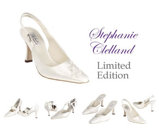 Bridal & Evening Shoes - Stephanie Clelland - Beautiful Shoes for Brides on their Wedding Day - Shop online for quality accessories
