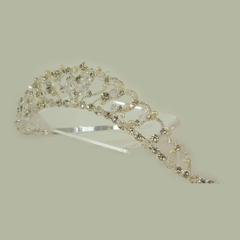 French Tiaras & Jewellery - Gemima Tiara - from Wedding Accessories Boutique online Shop for Whitstable Kent