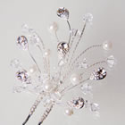 Canadian Wedding Jewellery - Hairpins HP9695 Pearl Crystals & Swarovski - 3 Hairpins - Jewellery from the Wedding Accessories Boutique