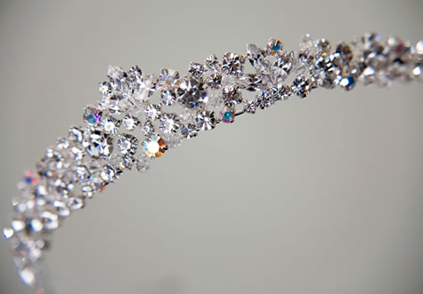 Canadian Tiaras & Jewellery - Tiara 9505 Swarovski Crystals  - Wedding / Special Occasions / Evening Wear Jewellery & Tiaras from the Wedding Accessories Boutique - Oxfordshire section