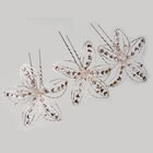Canadian Wedding Jewellery - Hairpins 9174JP - Crystal Lily Hairpins - Jewellery from the Wedding Accessories Boutique