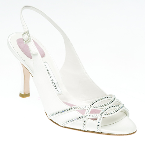 Tess - Beautiful Wedding Shoes & Evening Shoes by Filippa Scott London - from Wedding Accessories Boutique Surrey
